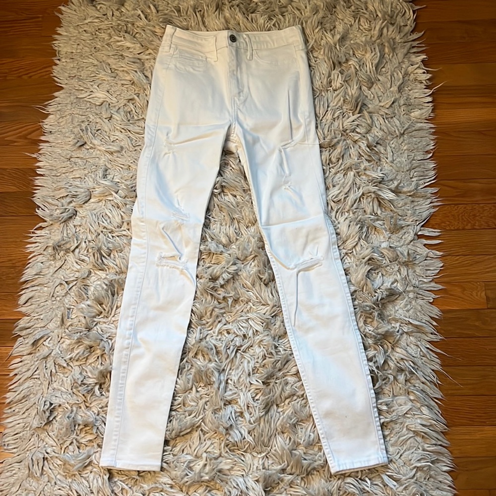 White Hollister Jeans